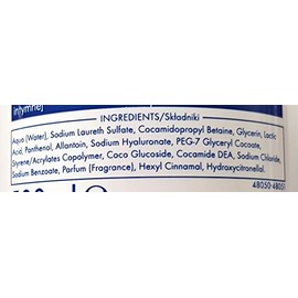 ZIAJA MOISTURISING CREAM BODY WASH FOR INTIMATE Area with Hyaluronic Acid – 500ml/Kremowy P? YN Do Higiemy Intymnej Z Kwasem Hialuronowym Nawil AJ? CY ZIAJA 500ml