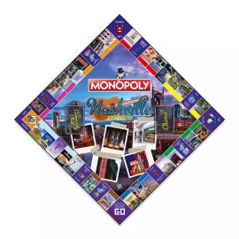 Top Trumps USA Nashville Edition Monopoly Board Game