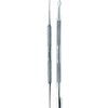 Mundial 2-Piece Cuticle Pusher and Manicure Pedicure Stick Set -