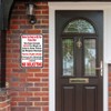 CUUCTGDA Before You Knock On My Door Sign No Soliciting