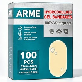 Arme Hydrocolloid Gel Bandages for Fast Healing - 100 Pieces