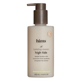 hims High Tide Hydrating Daily Cleanser - Skin Barrier-Protecting Face Wash with Squalane & Hyaluronic Acid - Hydrating Facial Cleanser for All Skin Types - Lemongrass Field - 6.8 fl oz | HIMS & HERS