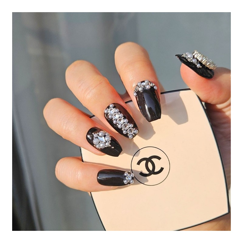 Object Handmade Nail Tips - Ballerina S / 오브제 수제네일팁