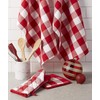 DII CAMZ11236 Cotton Buffalo Check Plaid Dish, Monogrammable Oversized Kitchen