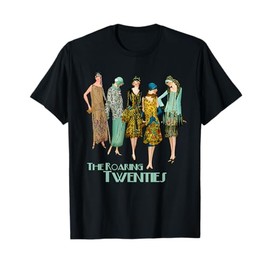 Roaring Twenties Flapper Girls T-Shirt