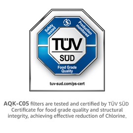 AQUA CREST Coffee-Machine Water Filter, Replacement for Krups F088 Filter, XP5220, XP5240, EA82 and EA9000-Including Various Models of AEG®, Bosch®, Siemens®, Gaggenau®, TÜV SÜD Certified (Pack of 2)