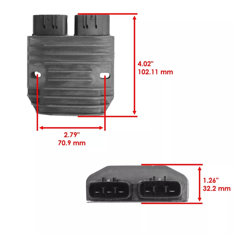 For Polaris Stator Regulator Rectifier W/Gasket for Polaris RZR 4