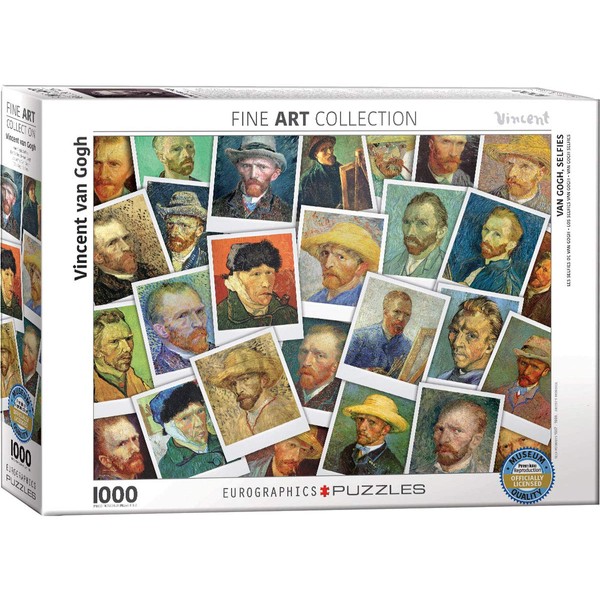 EuroGraphics Van Gogh Selfies by Vincent Van Gogh 1000-Piece Puzzle
