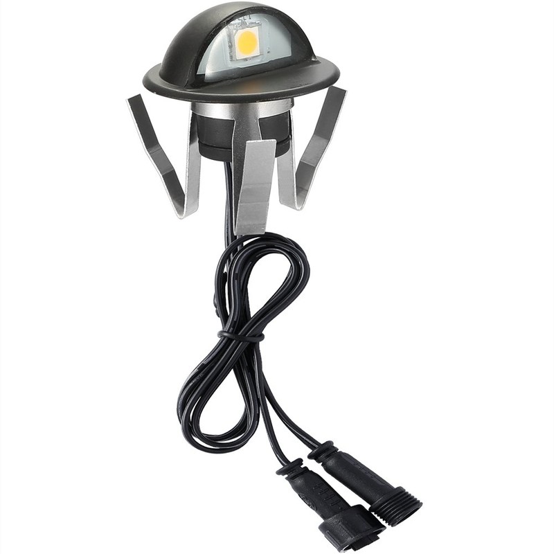 FVTLED Pack of 6 Warm White LED Deck Lights kit