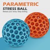 2pcs Mesh Stress Ball 3D Printing Mesh Hollow Stretchy Squeeze