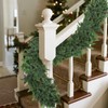 Christmas Cedar Garland with Soft Thickness Pine,Thick and Lush,Artificial Green