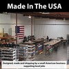 BOGAR TECH DESIGNS Precut American Flag Side Rear Tailgate Decal