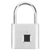 Smart Fingerprint Padlock USB Rechargeable Security LED Lock for Backpack
