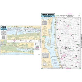 Nearshore/Inshore Laguna Madre North, TX - Laminated Nautical Navigation & Fishing Chart by Captain Segull's Nautical Sportfishing Charts | Chart # LMN53