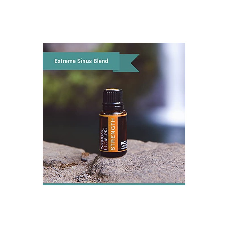 Nature's Fusions Strength, 100% Pure and Natural Essential Oil Blend