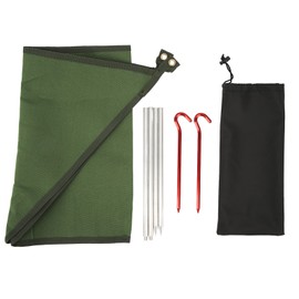 Campfire Windshield Barbecue Windshield Cloth Campfire Windproof Screen Outdoor Bonfire Windproof Cloth Small Size