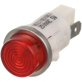 Exact FIT for Crown STEAM 4753-4 Signal LIGHT1/2" RED 250V - Replacement Part by MAVRIK