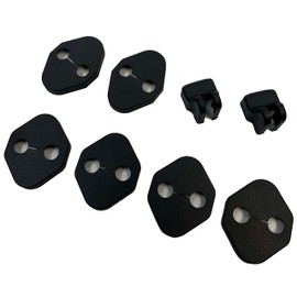 (Jusby) New Sienta Door Striker Cover & Hinge Cover Set for 2022.8-10 Series (Slide Compatible) TOYOTA Sienta MXP1#G Type Door Cover Dress Up Parts (Normal Type)