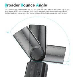 Godox TT685II-S TTL Flash Speedlite 2.4G HSS 1/8000S GN60 Compatible with Sony DSLR A7III A77II A7IV A7RII A6400 A6000