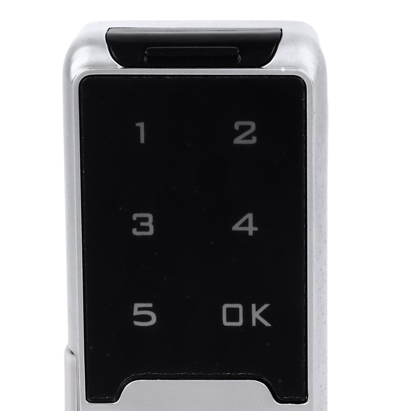 Touch Digital Password Keypad Cabinet Lock 30mm Silver Electronic Anti