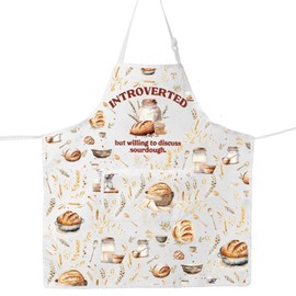 Sourdough Bread Apron Sourdough Baking Apron Sourdough Starter Apron Sourdough Aprons For Women With Pockets Sourdough Master Gifts (discuss sourdough ap)