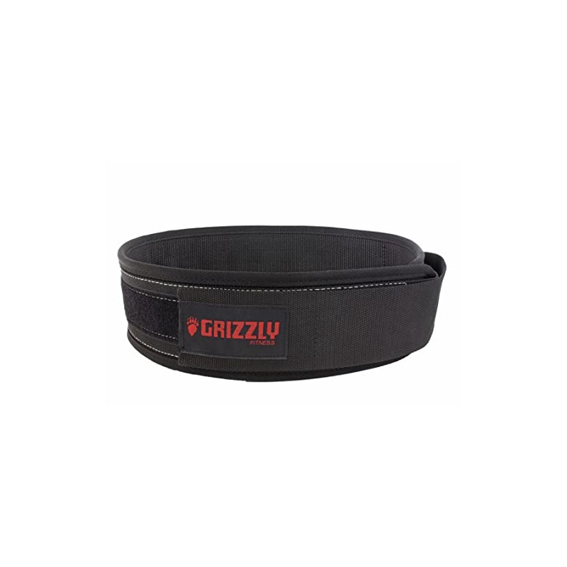 Grizzly Fitness 4" Bearhugger Nylon Weight Training Belt for Men