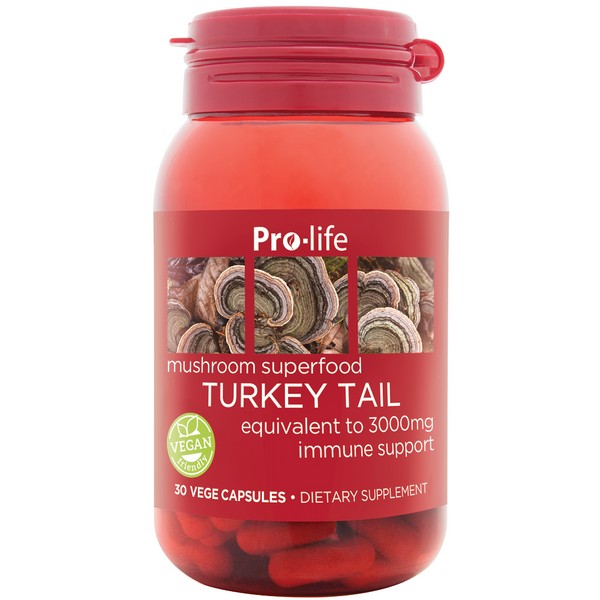 Pro-Life Turkey Tail Mushroom Vege Capsules 30