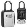 Fayleeko Portable Key Lock Box, Lock Box Wall Mounted for