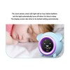 Kids Digital Alarm Clock with Wake Up Light Cute Dog