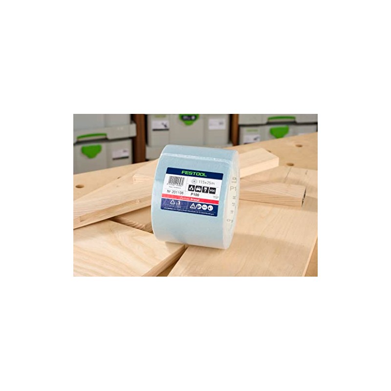 Festool Hand Sanding Roll Garnet 115 x 25 m P100