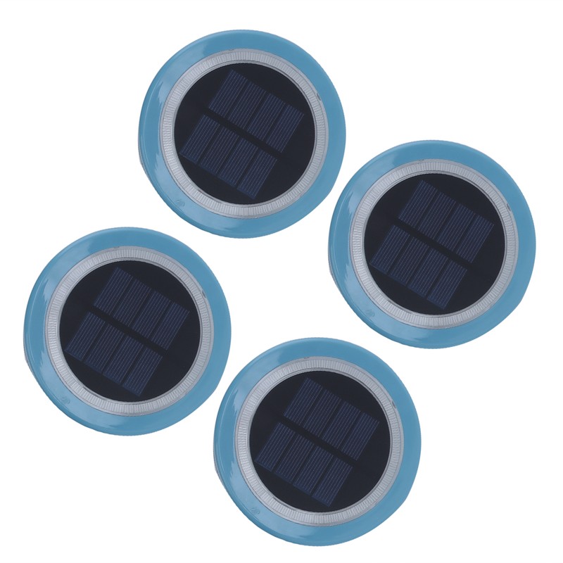 4Pcs Solar Floating Lights Waterproof LED Swimming Pool Lamp Solar