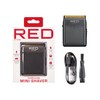 RED by Kiss Cordless Mini Shaver for Men, Compact High-Precision,