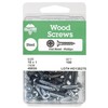 The Hillman Group 40814 Flat Head Phillips Wood Screw 6 X 3/4 100-Pack