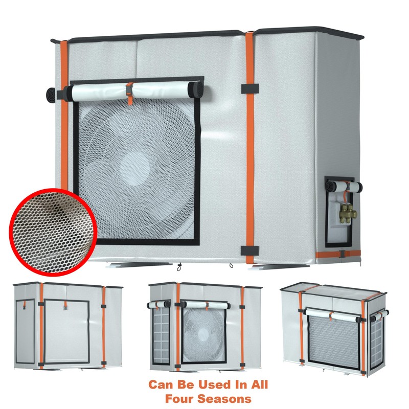 Mini Split Cover for Air Conditioner Outside Unit, 29.1"L x