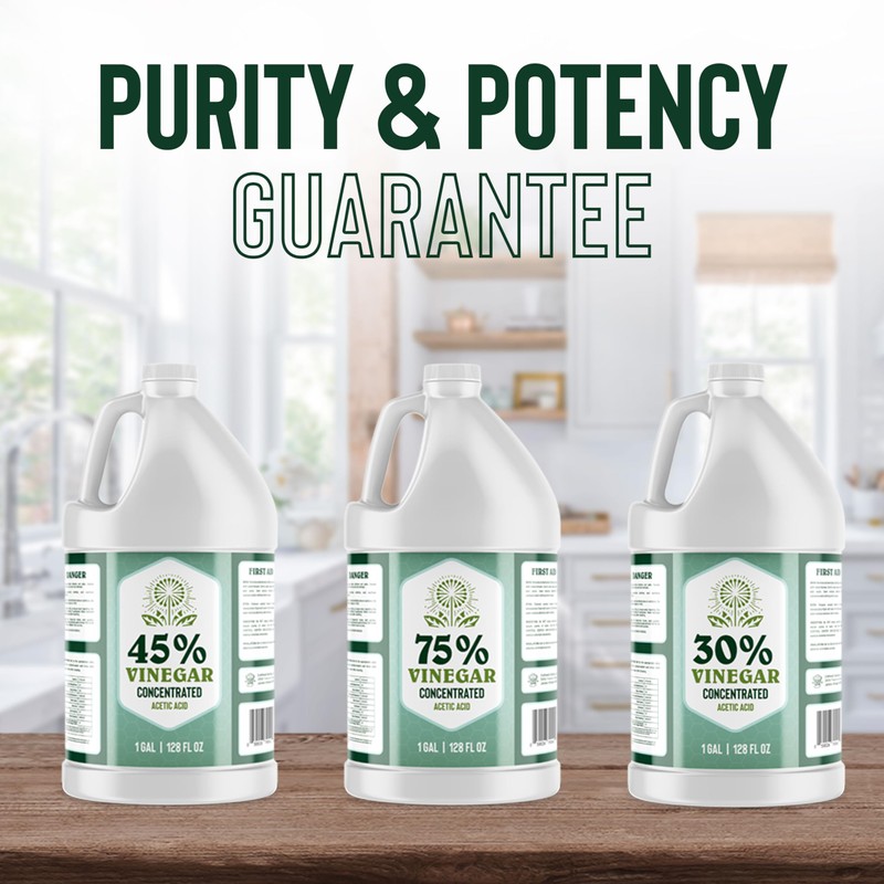 75% Vinegar - High Concentrated Acetic Acid (32 oz)