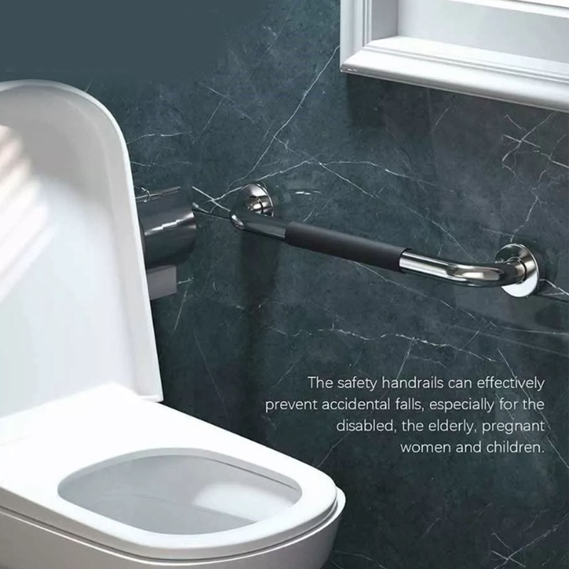 Safety Grab Bars Thickening 304 Stainless Steel Waterproof Slip Resistant