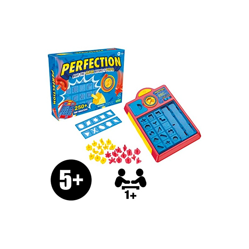 Hasbro Gaming Destreza - Juego de Mesa Infantil con Bandeja