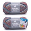 Patons Kroy Socks Yarn 2-Pack Bundle with Bella's Crafts Stitch