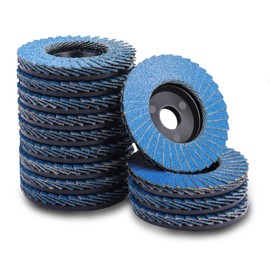 12 Pack Angle Grinder Discs, Flap Discs 120 Grit 2 Inches Quick Change Roll Lock Flap Sanding Wheels Grinder Sanding Discs for Metal Wood Steel