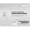 WIZEKA Chef Knife: 8 Inch: Extreme Sharp Kitchen Knife: Full