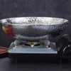 Stainless Steel Flat Hot Pot Even Heat Distribution Multifunctional Nonstick
