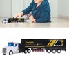 Container Truck Toy High Simulation Extended Carriage Container Trailer Model