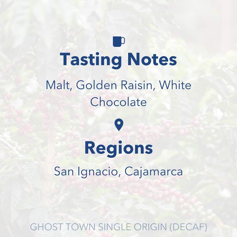 Partners Coffee, Ghost Town Blend - 12 Ounce | Decaf