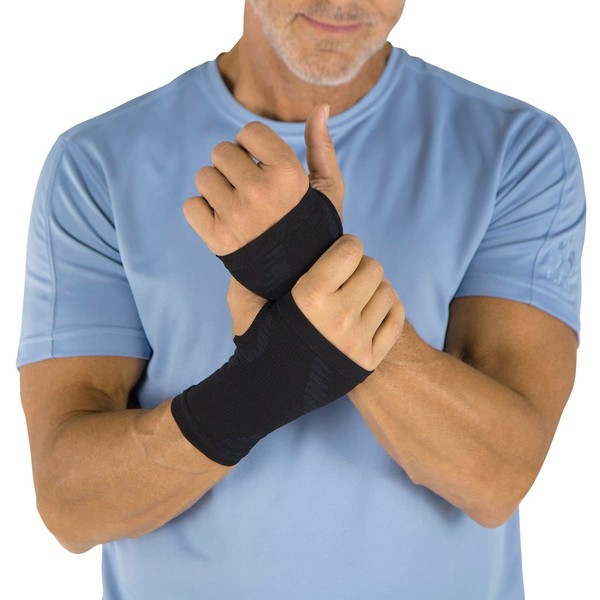 Vive Wrist Compression Sleeve Support Brace For Pain Relief -