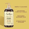SHEA MOISTURE SheaMoisture Champú fortalecedor y restaurador para cabello dañado,