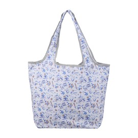 Shifle Peanuts Snoopy Folding Eco Bag, 6.6 gal (20 L), PN170. Gray Baseball, Free size