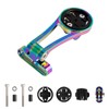 Bike Computer Mount Extend Aluminum Alloy Lightweight Adjustable For Garmin