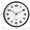 OCEST 12Inch Wi-Fi Wall Clock with Auto Sync Time &