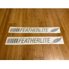 Aftermarket Featherlite Aluminum Trailer Decals (Set 2) Black 24” Replacement
