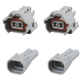 Car Replacement Plug - Petrol Injector - NIP-DEN (2 x SET) 90980-11153, 0280 157 012, 0280157012, 6189-0060, 06A973722 Engine, Injector, Speed Sensor RPM, Headlight, Petrol Pump